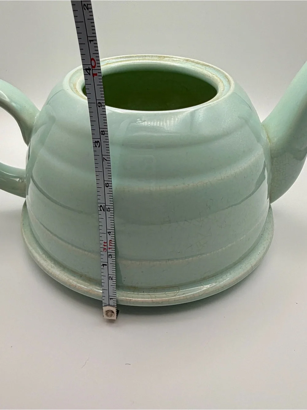 VTG Sadler Beehive Teapot Insulated Celadon Green Reg No 877668 Cottagecore